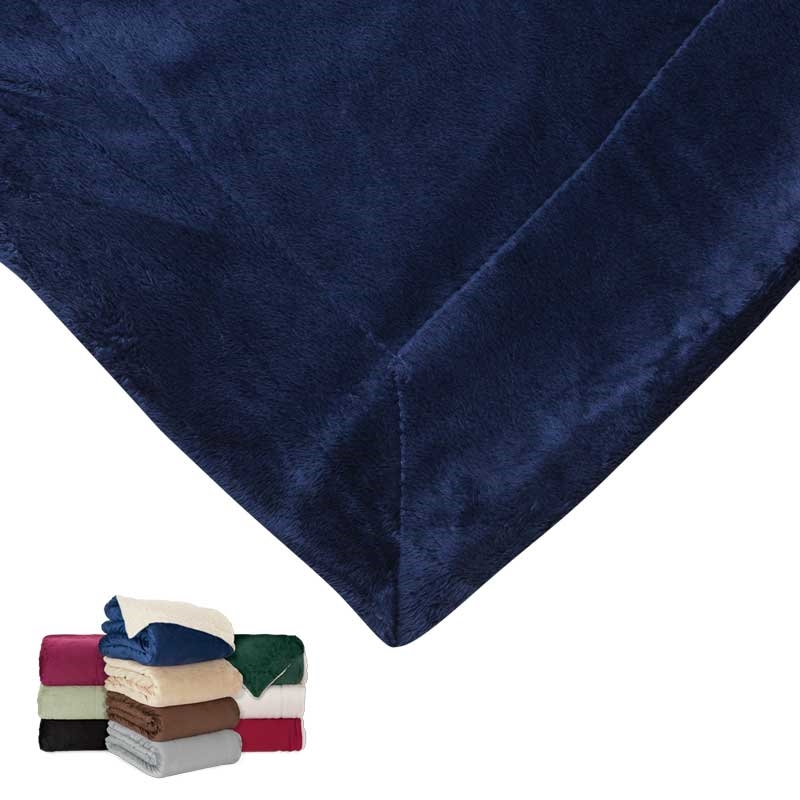 Brookline Micro Mink Sherpa Blanket 36