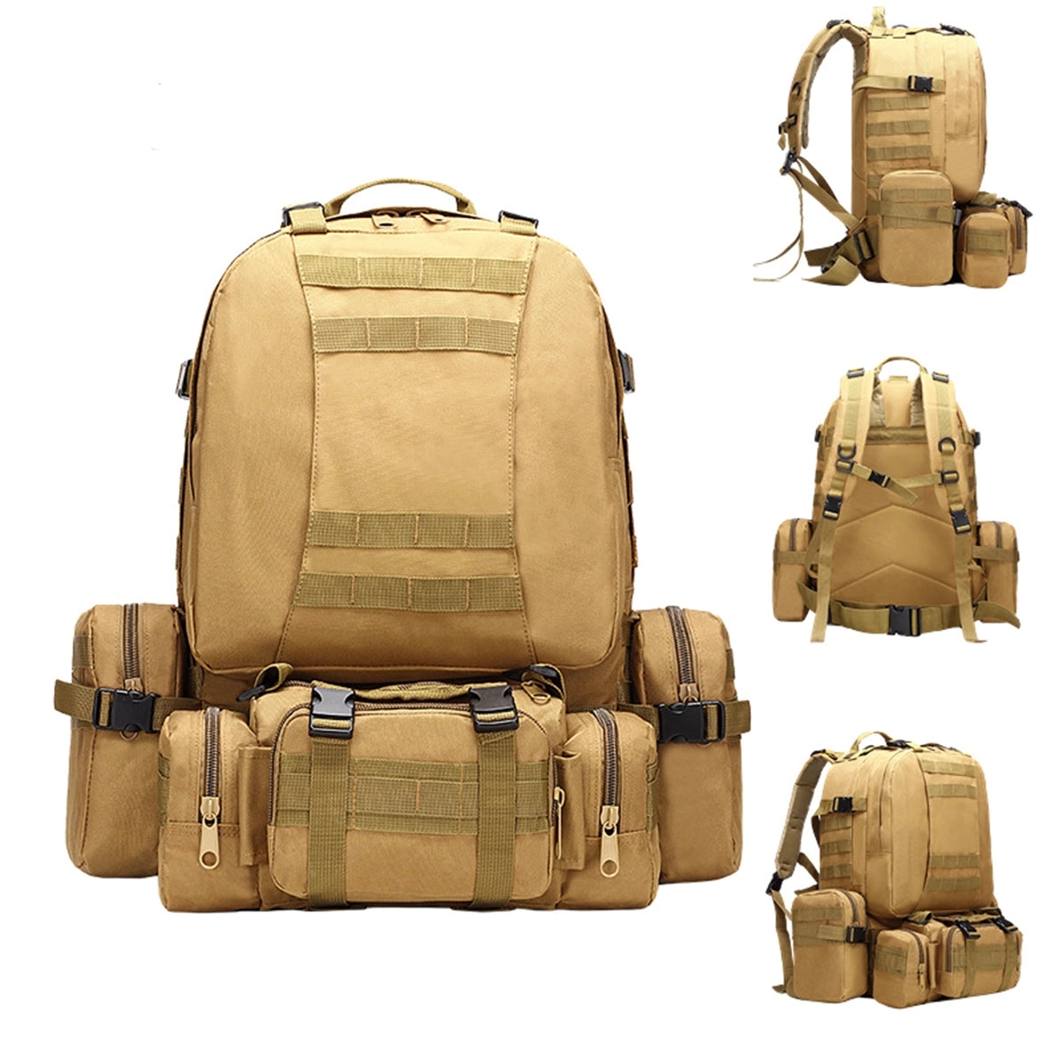 60L Molle Military Tactical Backpack 4