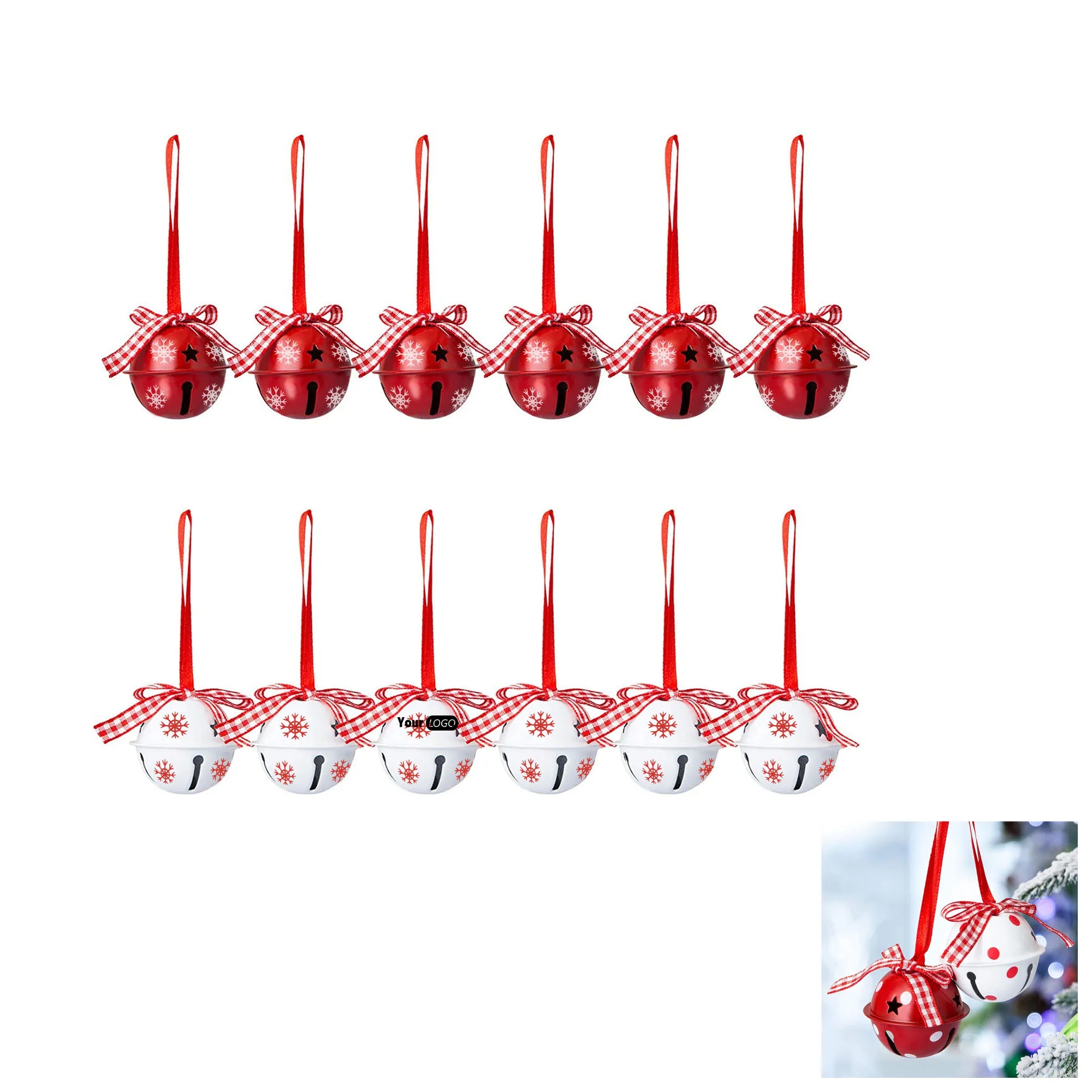 Christmas Jingle Decorative Bell 2