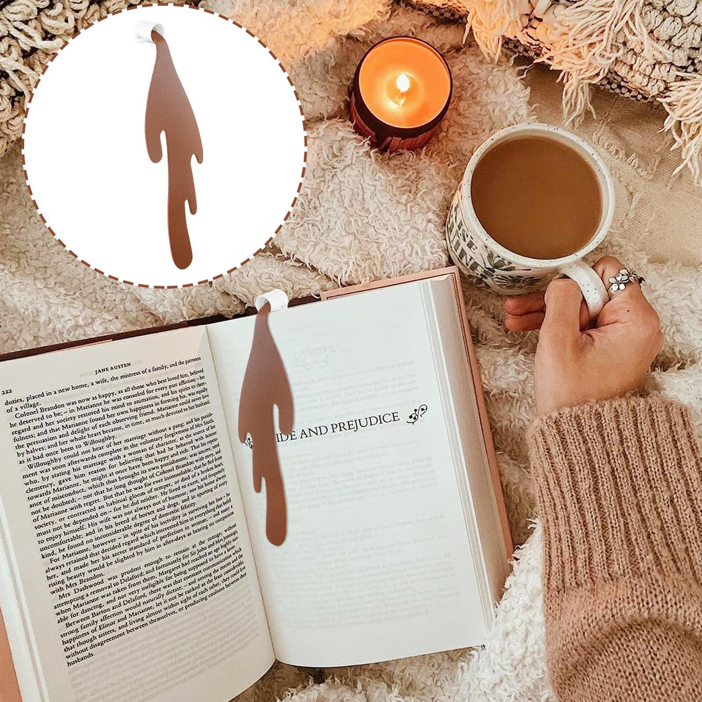 Spilled Coffee Bookmark 4