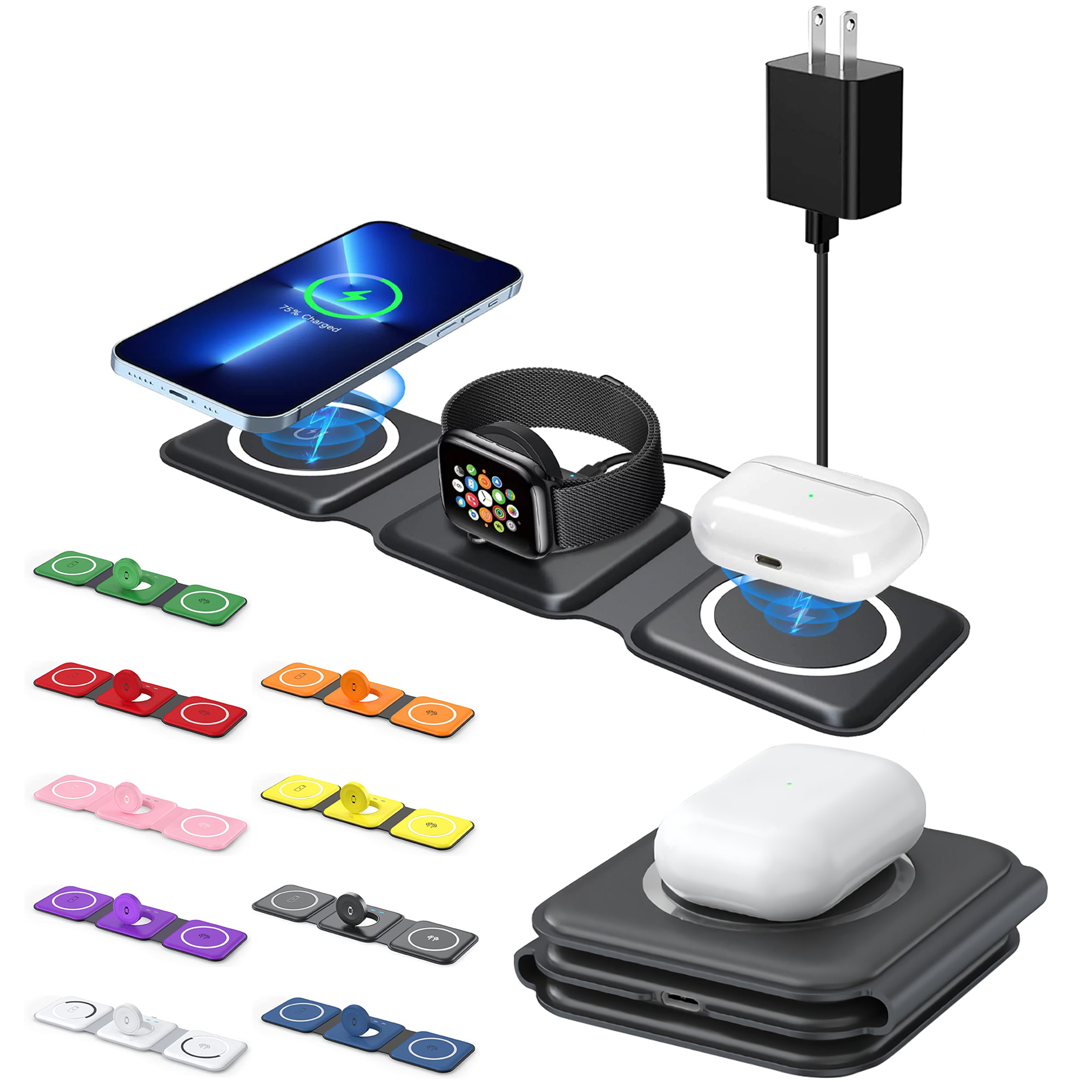 Foldable Magnetic Wireless Charger 2