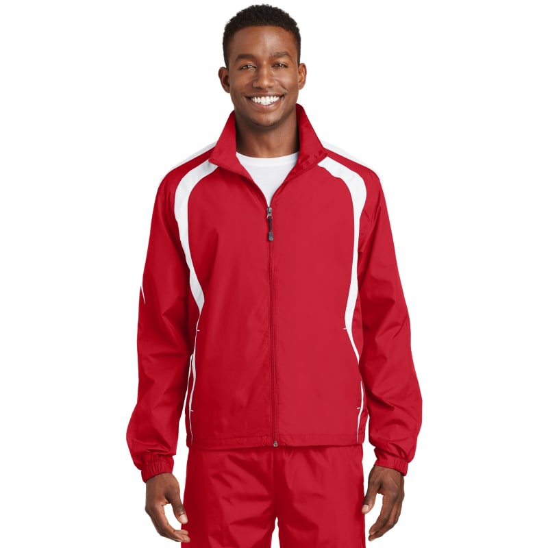 Sport-Tek Colorblock Raglan Jacket. 9