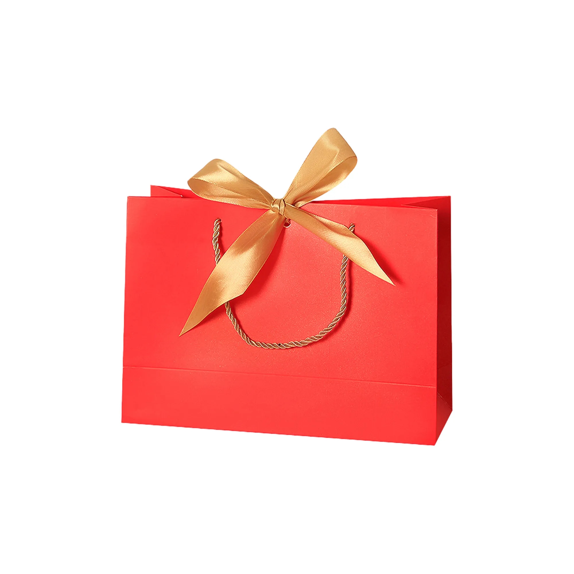 Elegant Paper Gift Bag with Bowknot 8
