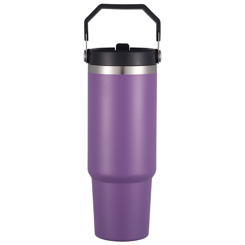 30 oz Stainless Steel Tumbler W/ Straw 3