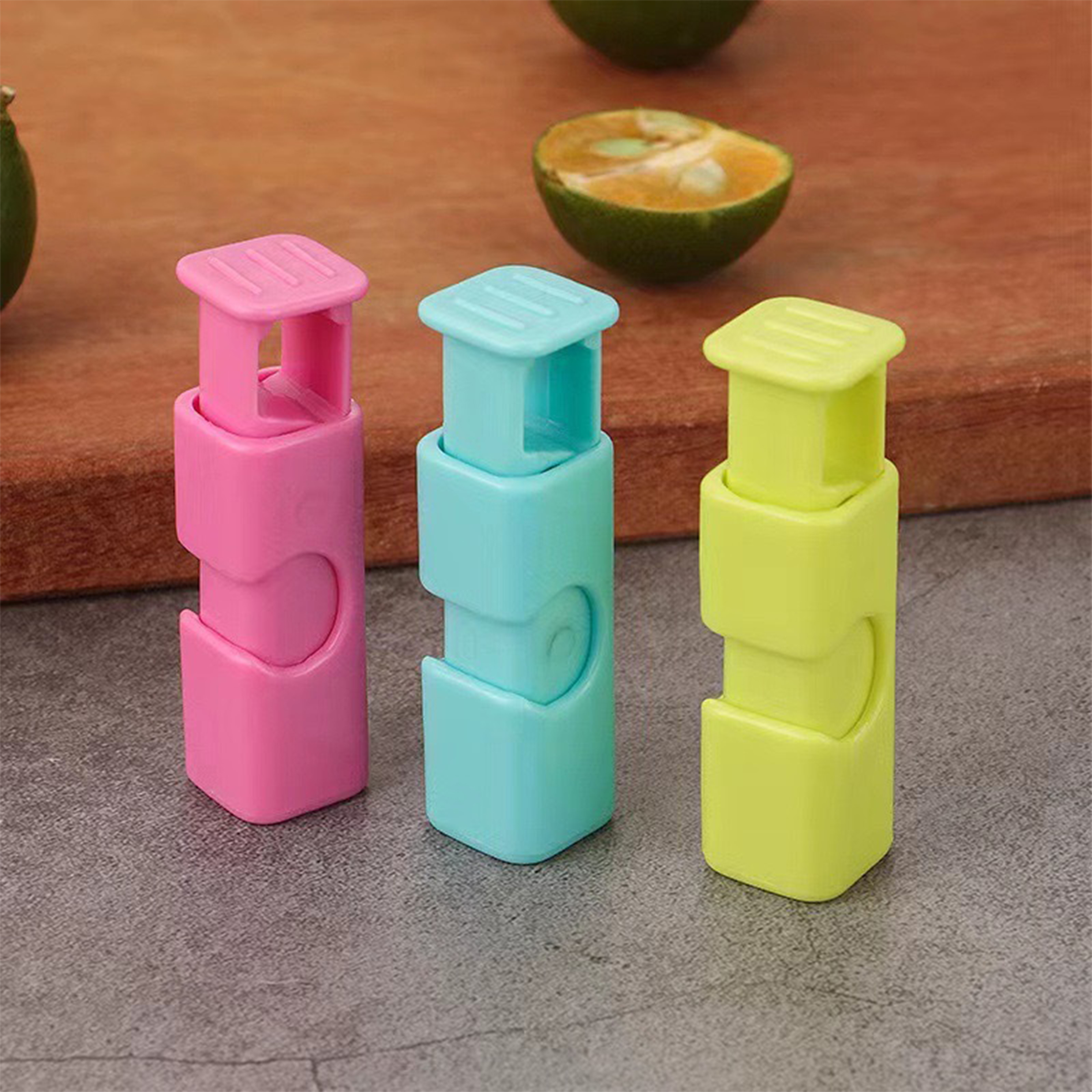 Abs Square Snack Bag Sealing Clip 8