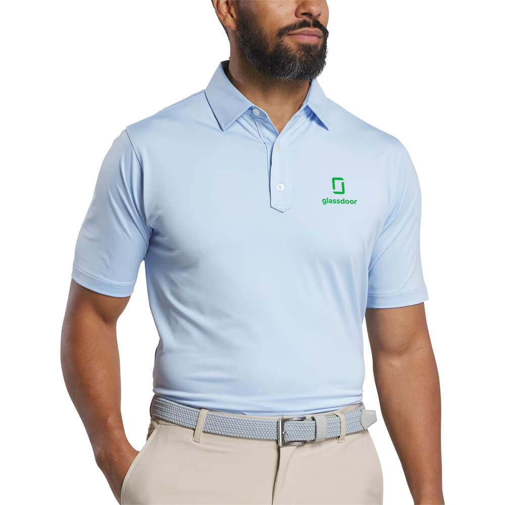 Footjoy Men Solid Lisle Set on Placket 14