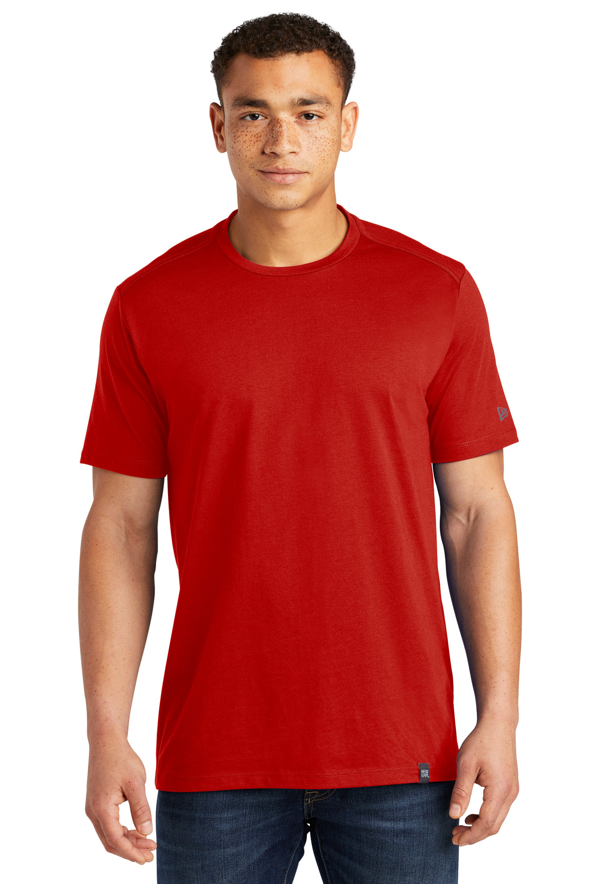 New Era Heritage Blend Crew Tee. NEA100 133