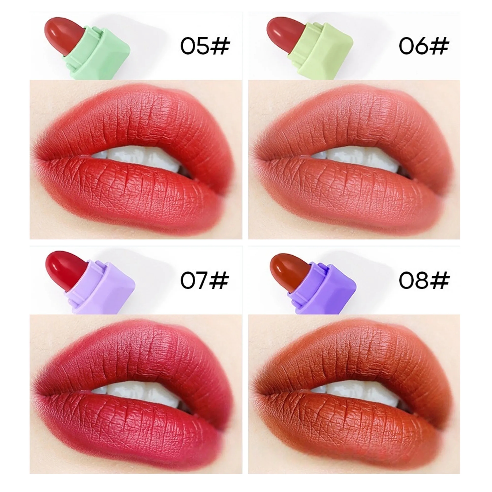 8-Piece Matte Lipstick Set 5