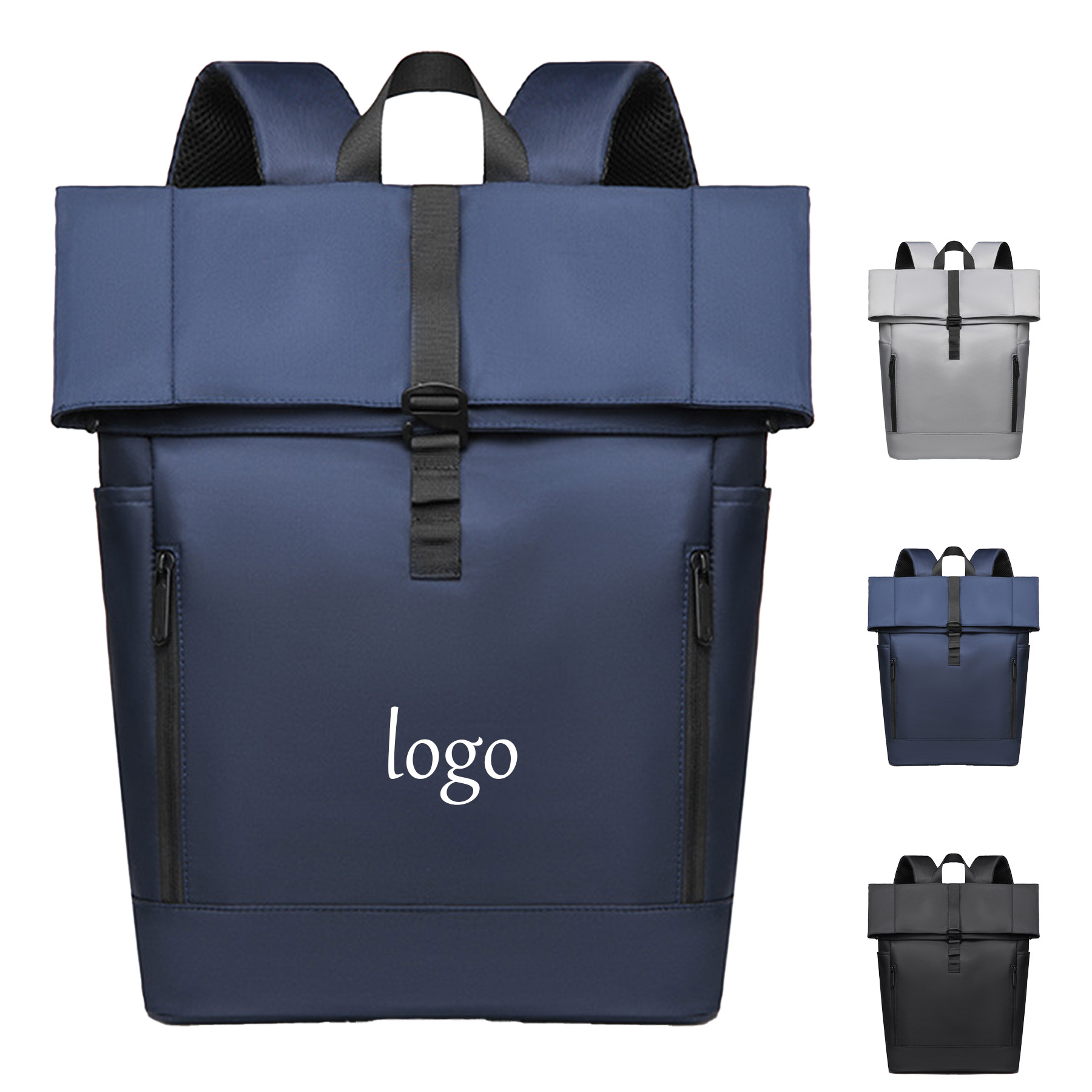 Roll Top Backpack 3
