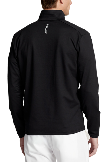 Brushed Back Tech Jersey ¼ Zip With Reflective Pocket 7