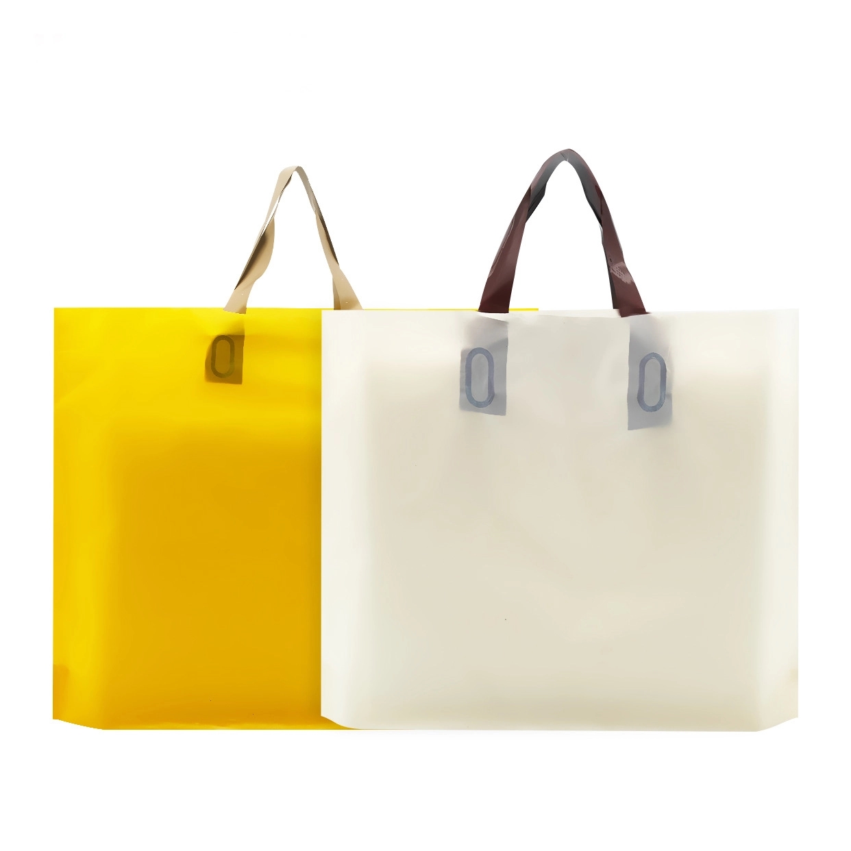 Plastic Bags with Handles, Tote Shopping Bags 3