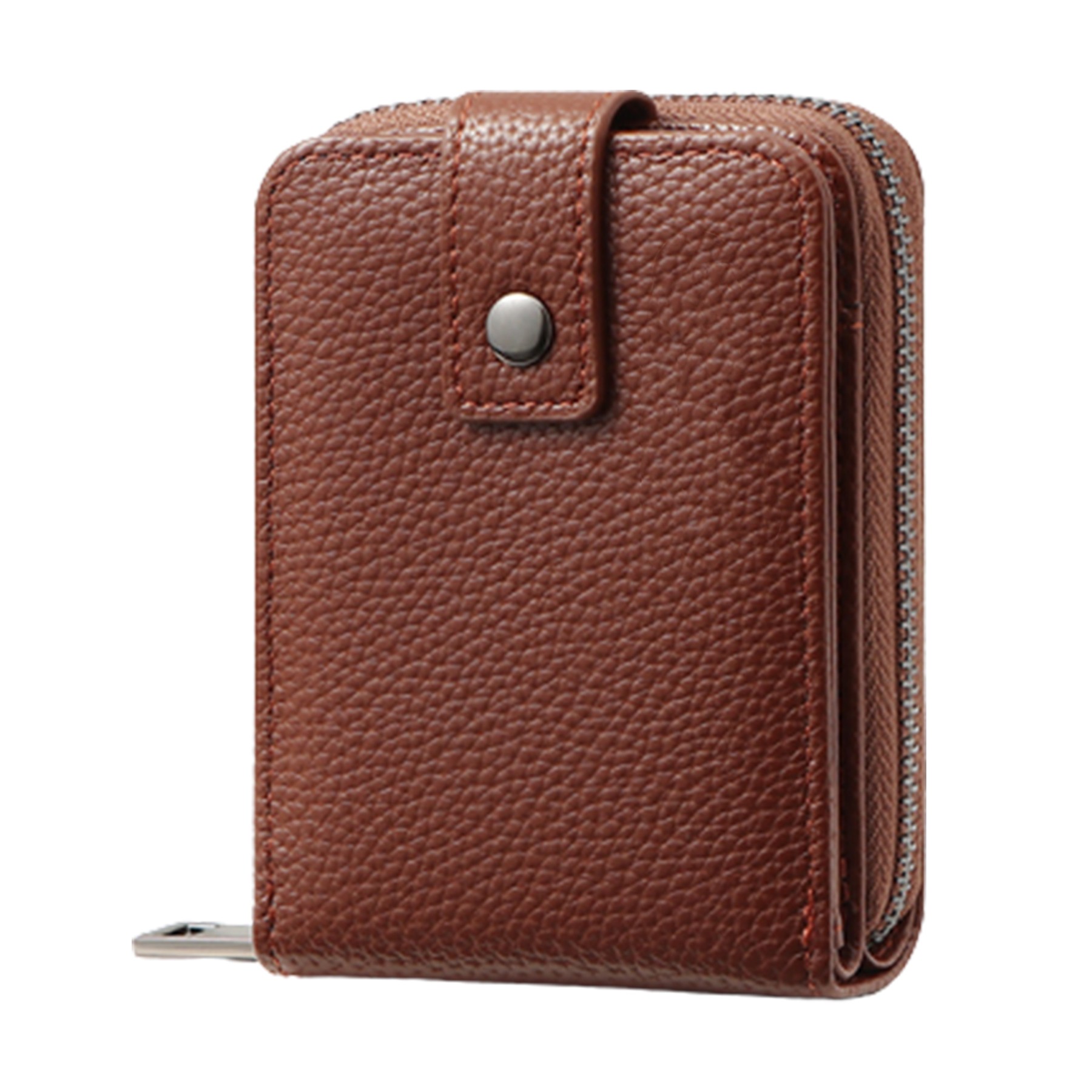 Litchi Grain Pu Leather Card Wallets 2