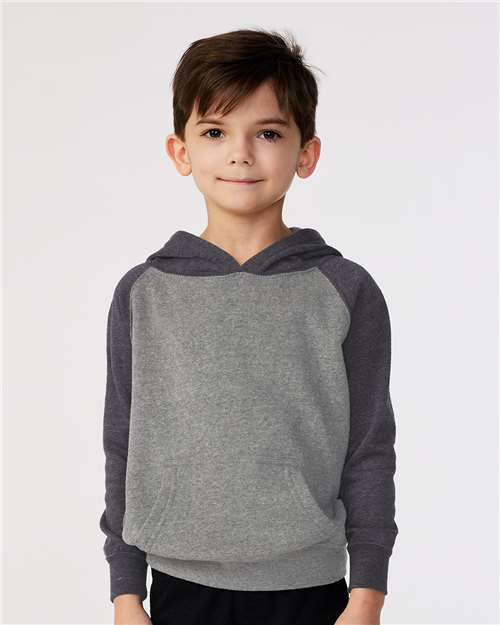 Toddler Special Blend Hooded Raglan Sweatshirt - PRM10TSB 15