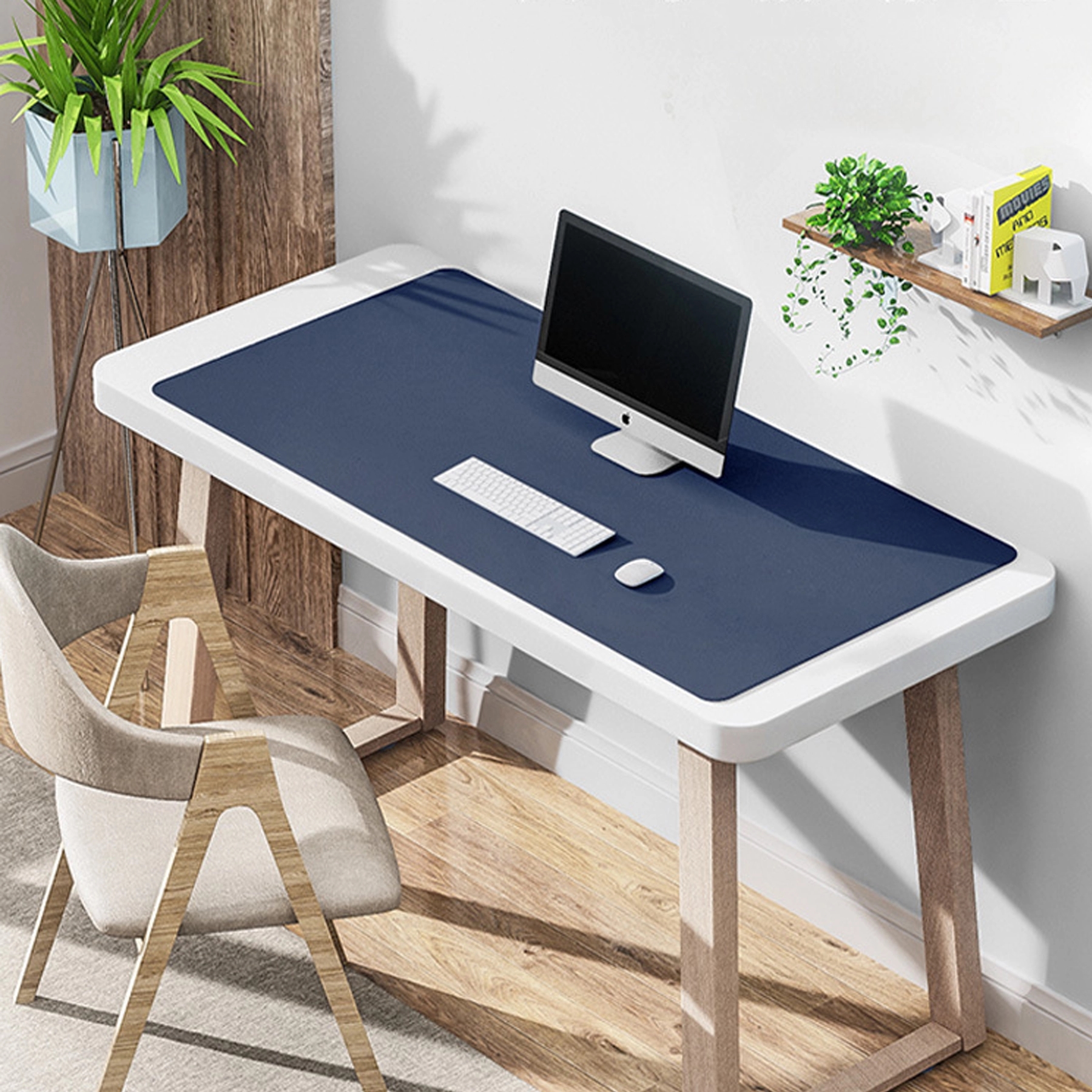Double-Sided Leather Pu Mouse Pad 5