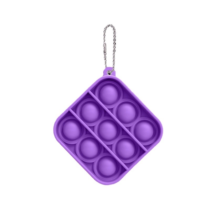 Square Push Pop Keychain 3