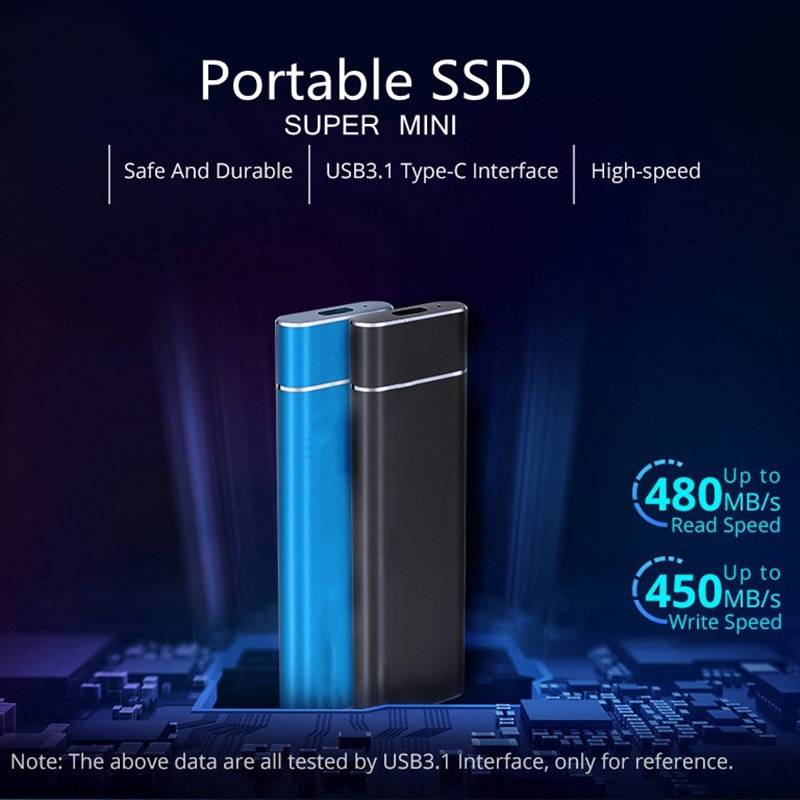 Portable SSD,500GB—128TB 1