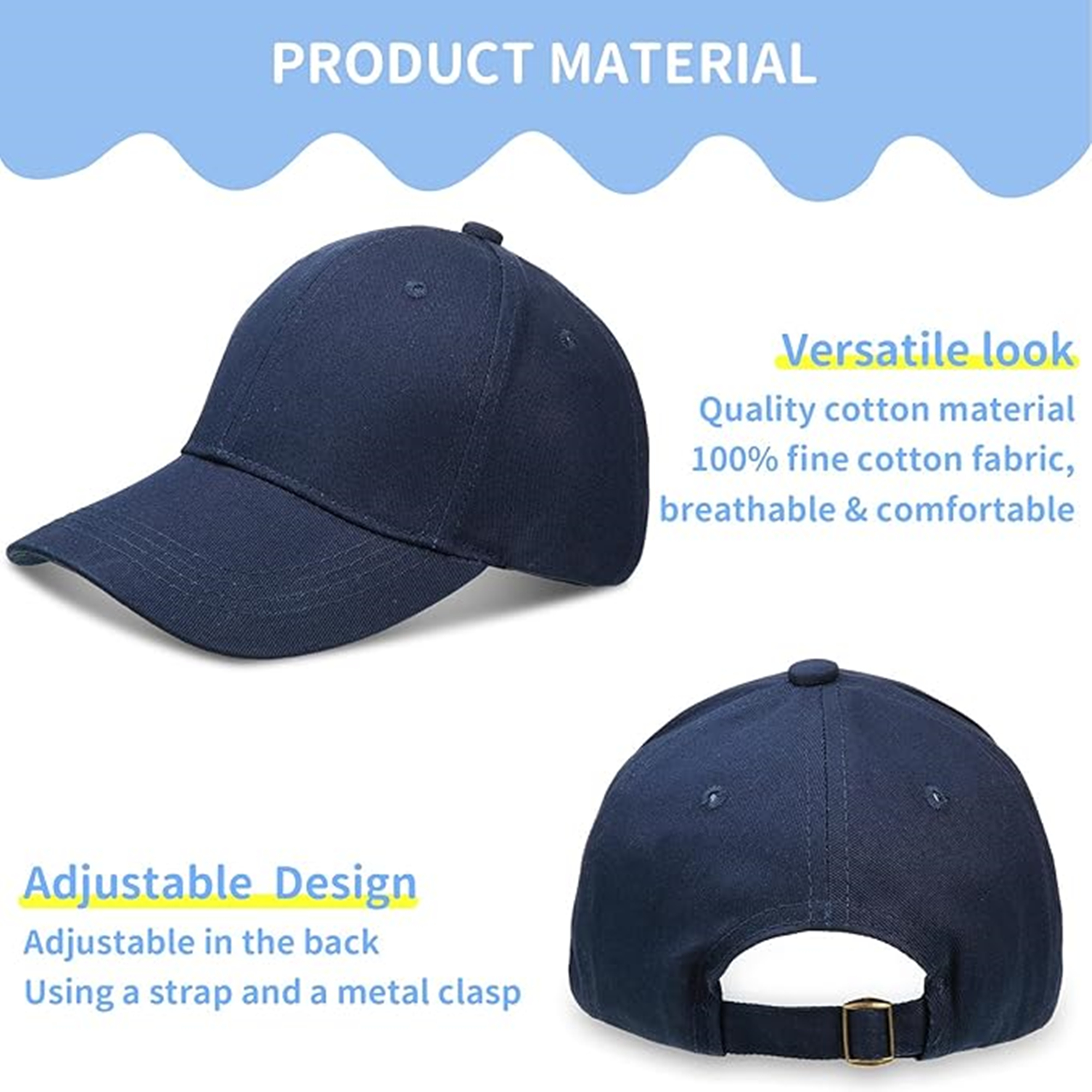 Kids Baseball Cap 4