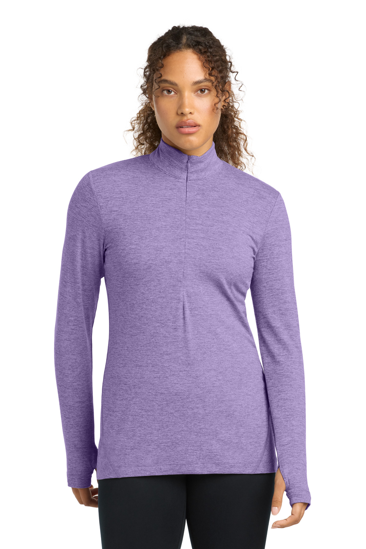 Sport-Tek Women's Exchange 1.5 Long Sleeve 1/2-Zip LST711 9