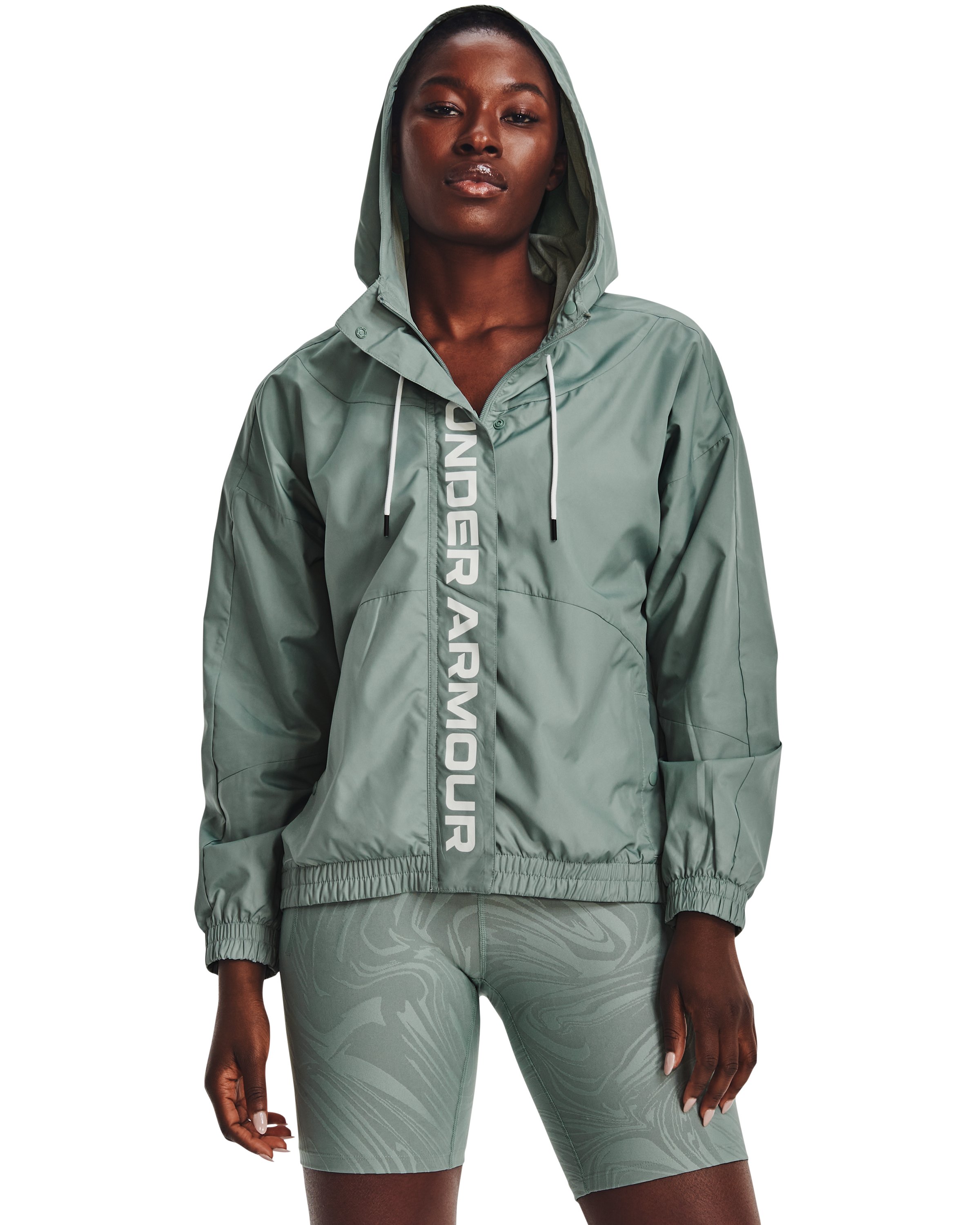 UA RUSH Woven Women's Full-Zip Jacket 2