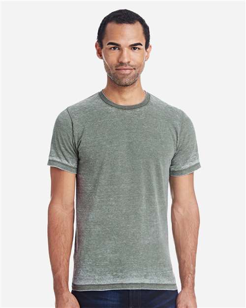 Unisex Acid Wash Burnout T-Shirt - 1350 40