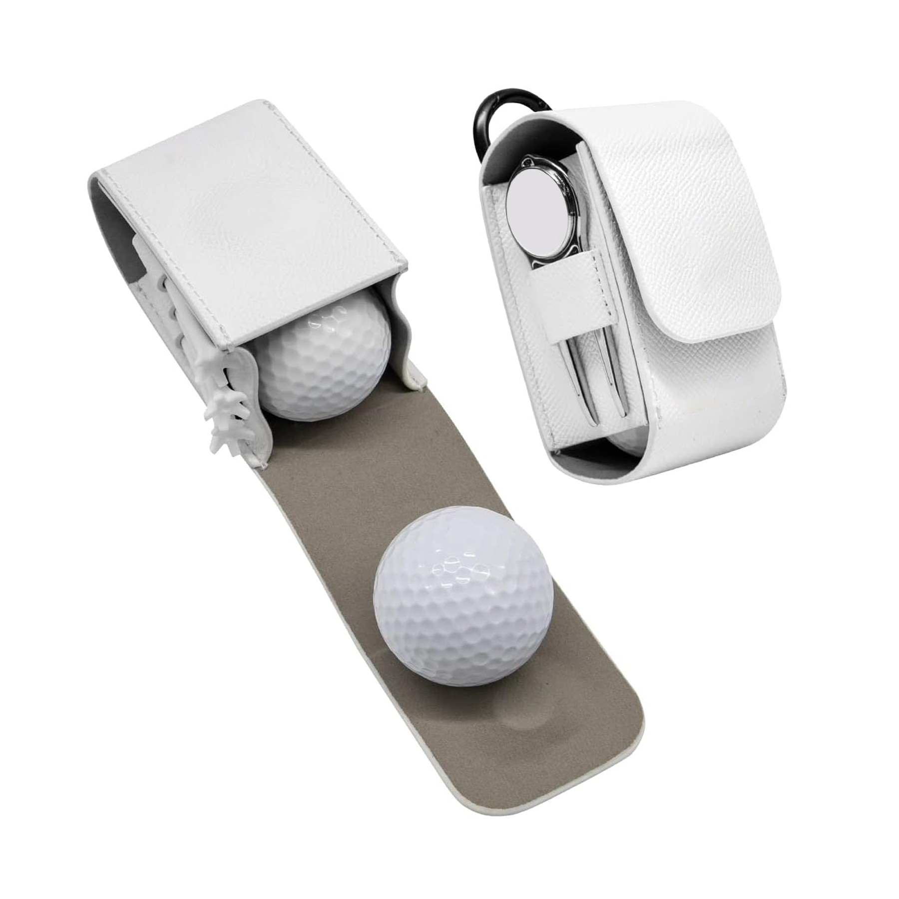 Practical Portable Golf Ball Case Waist Holder Bag 6