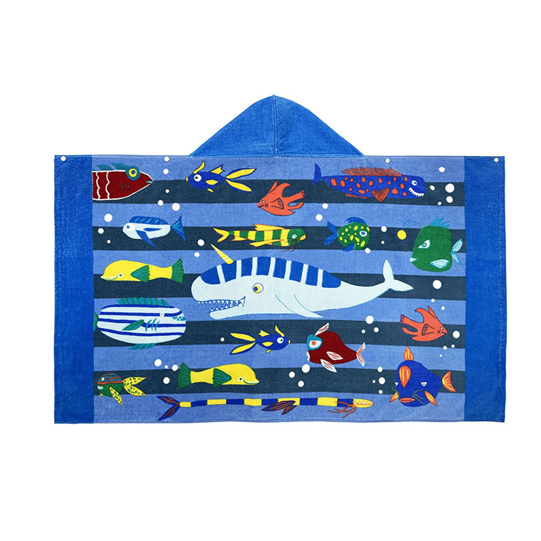Kids Hooded Bath Beach Towel 9