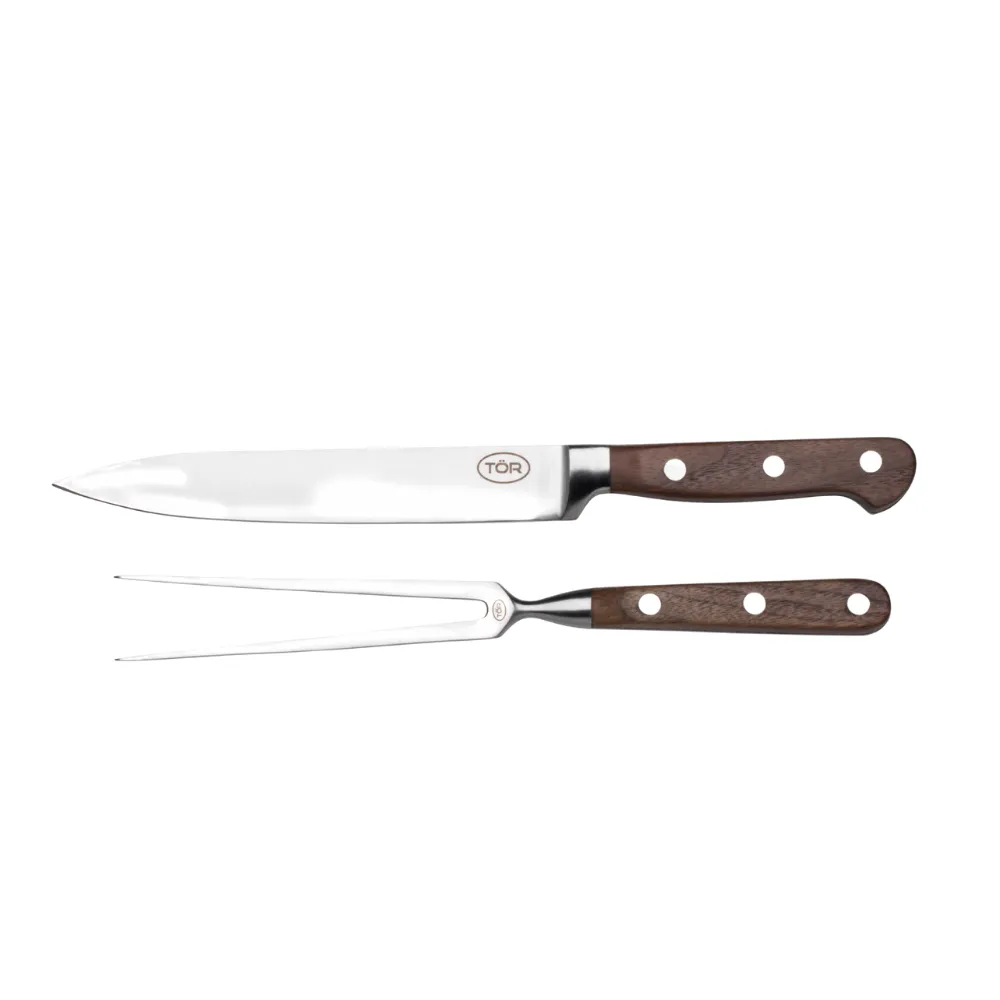 Meat Carving Knife Set and Fork in Gift Box 3