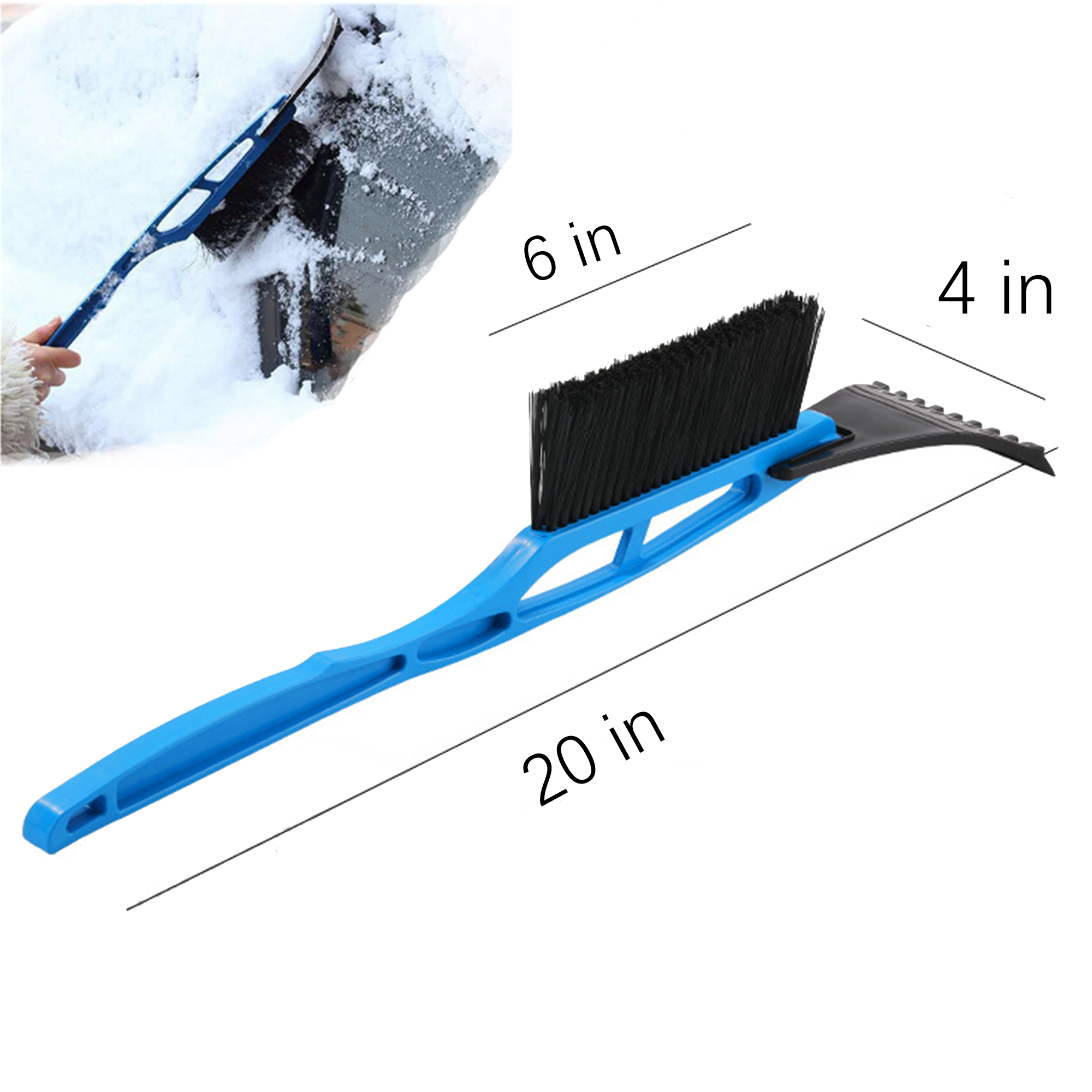 ABS Car Snow Shovel Brush 4