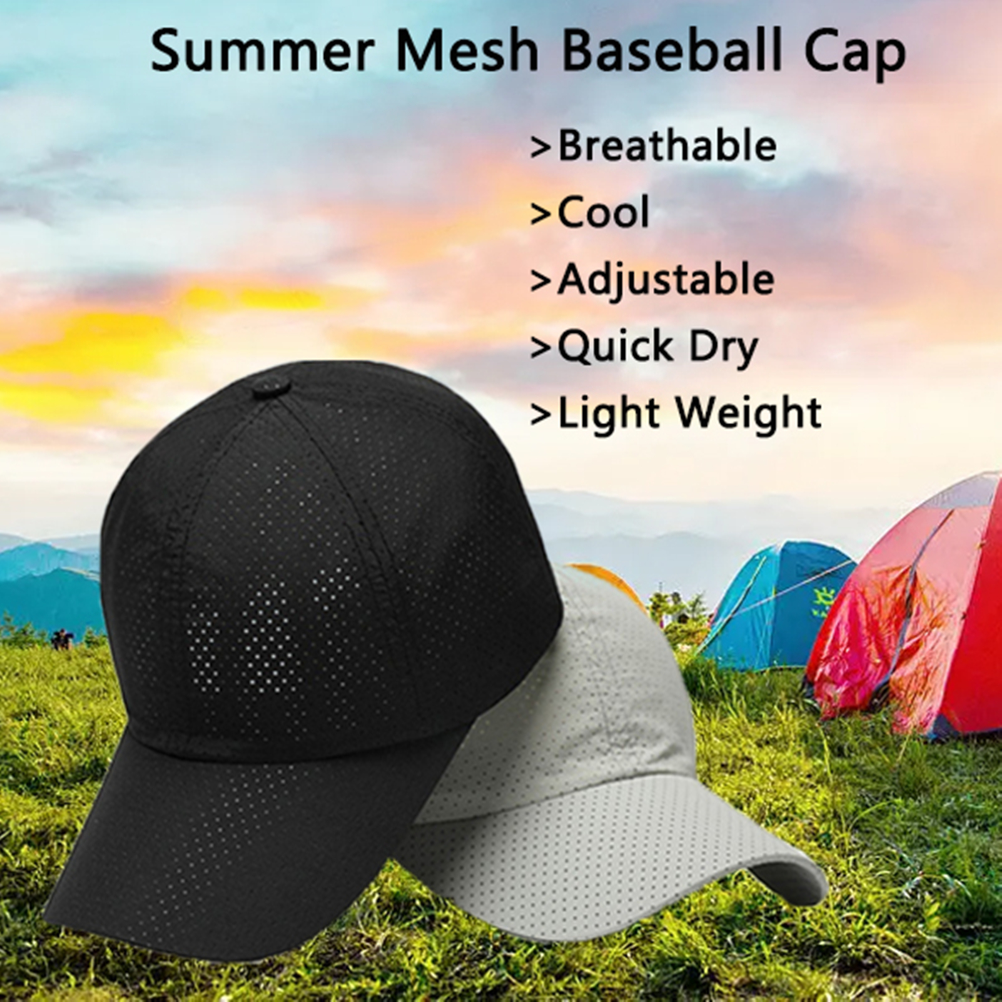Summer Mesh Baseball Cap 2