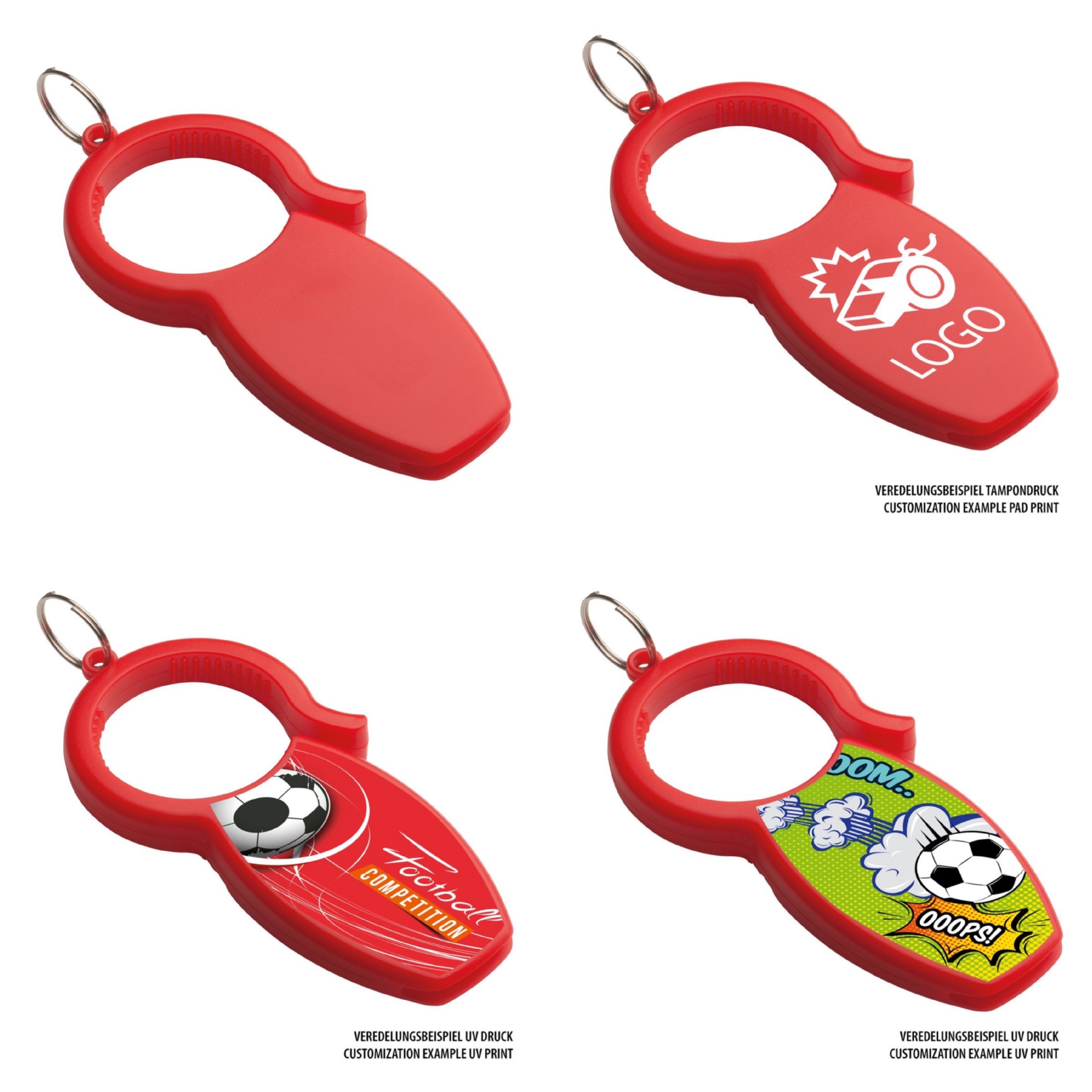 3-in-one Multifunctional Bottle and Can Opener/ Keychain 9