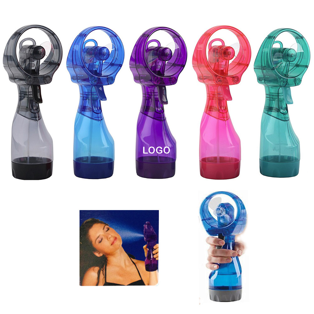 Water Spray Misting Handheld Fan 3