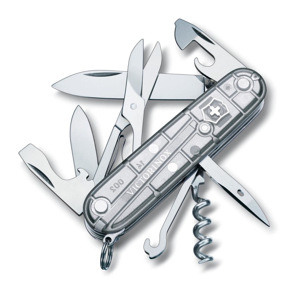 Victorinox® - Swiss Army Climber Silver Tech Swiss Made Knife