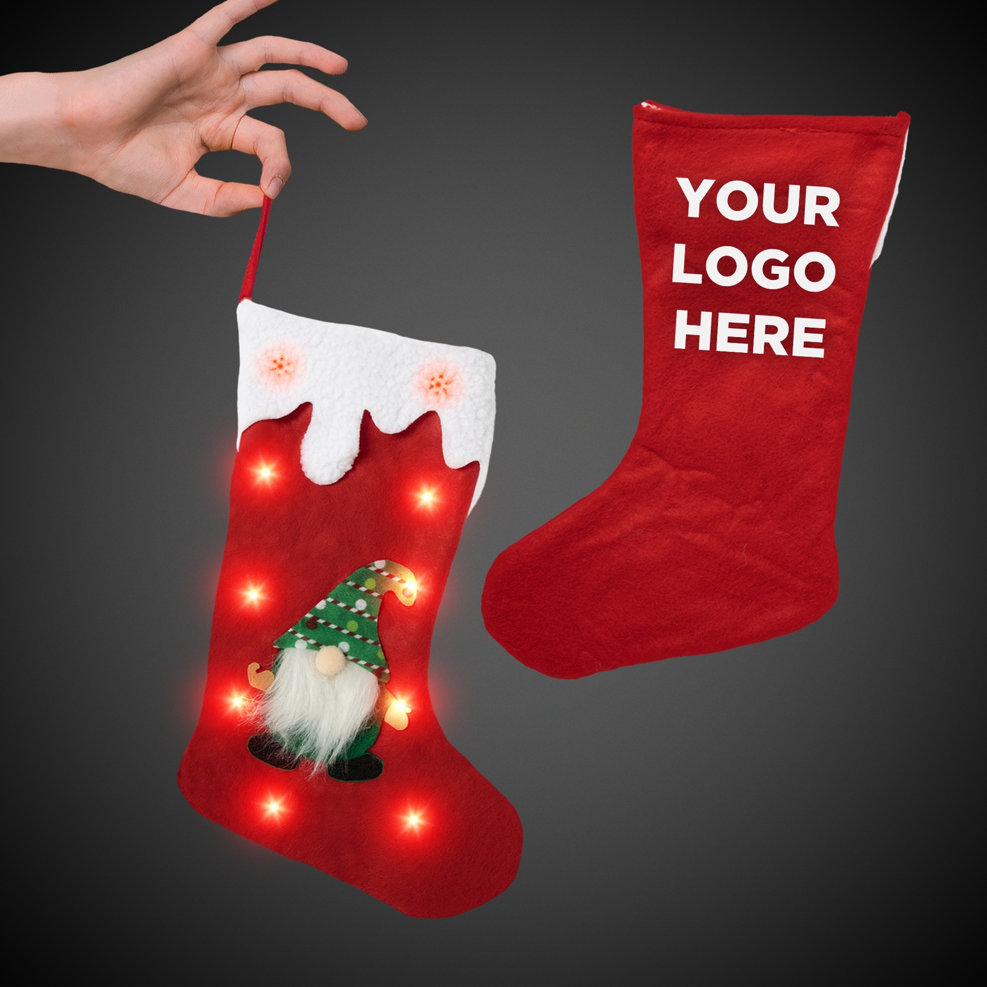 Christmas Light Up Stocking 5