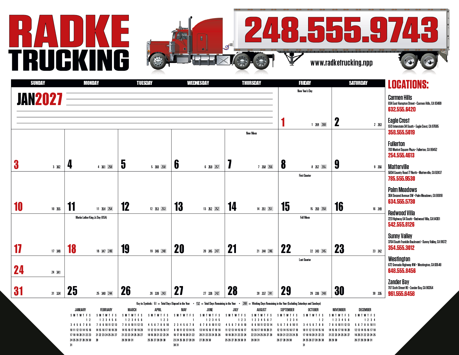 Good Value™ Multi-Color Desk Pad 15