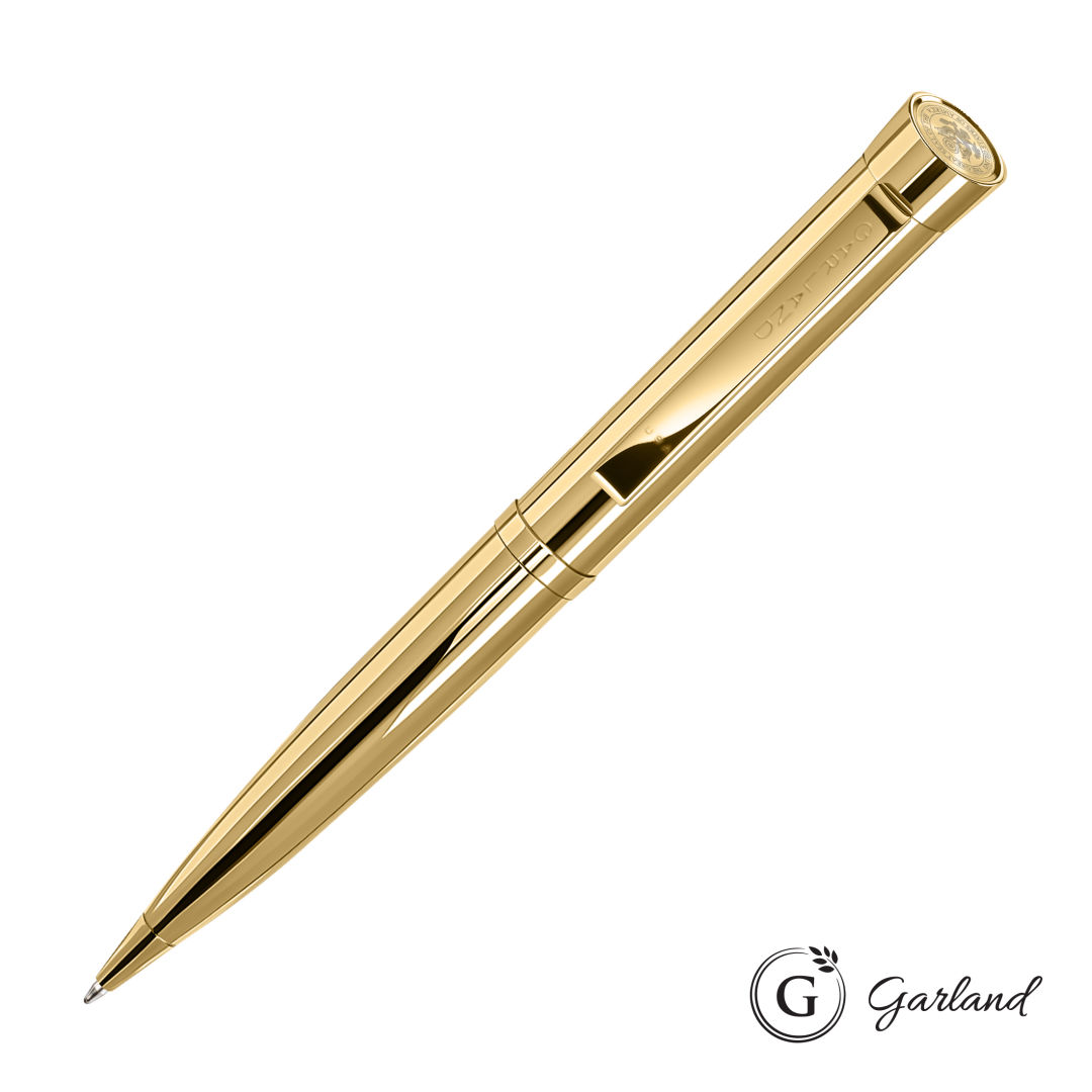 Garland® Executive Signature Custom Emblem Twist Pen - Gold 2