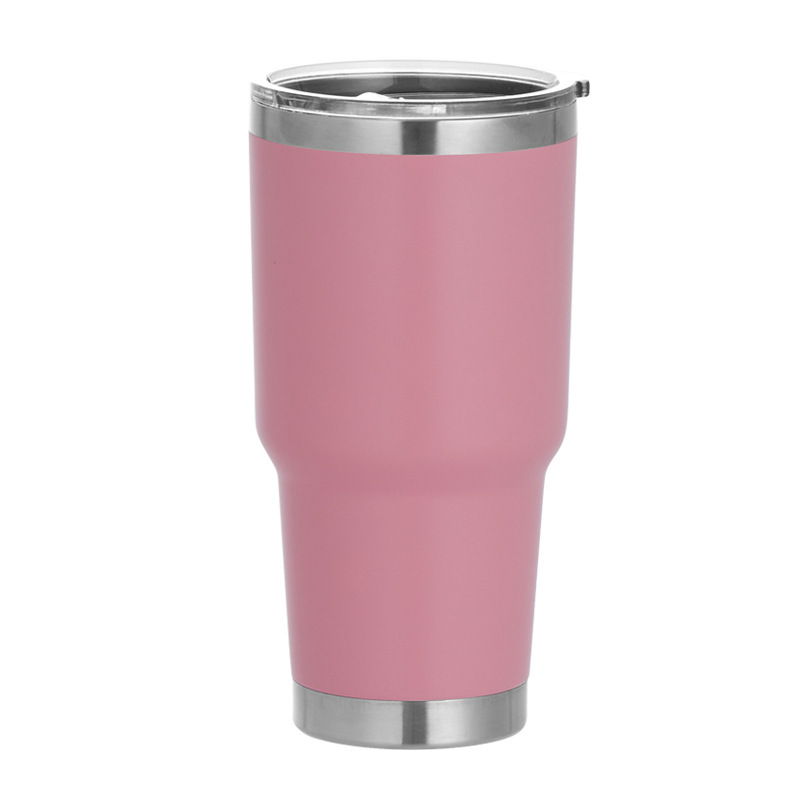 Insulated Water Tumbler W/ Closed Lid for Hot and Cold Drinks---30 OZ 4