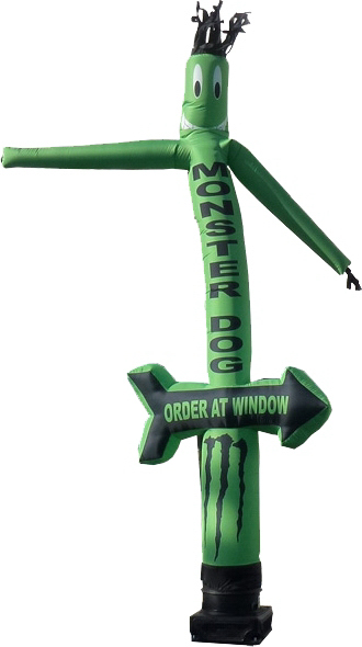 12' Airflate Arrow Dancer Full Graphics (Fabric Only) 2
