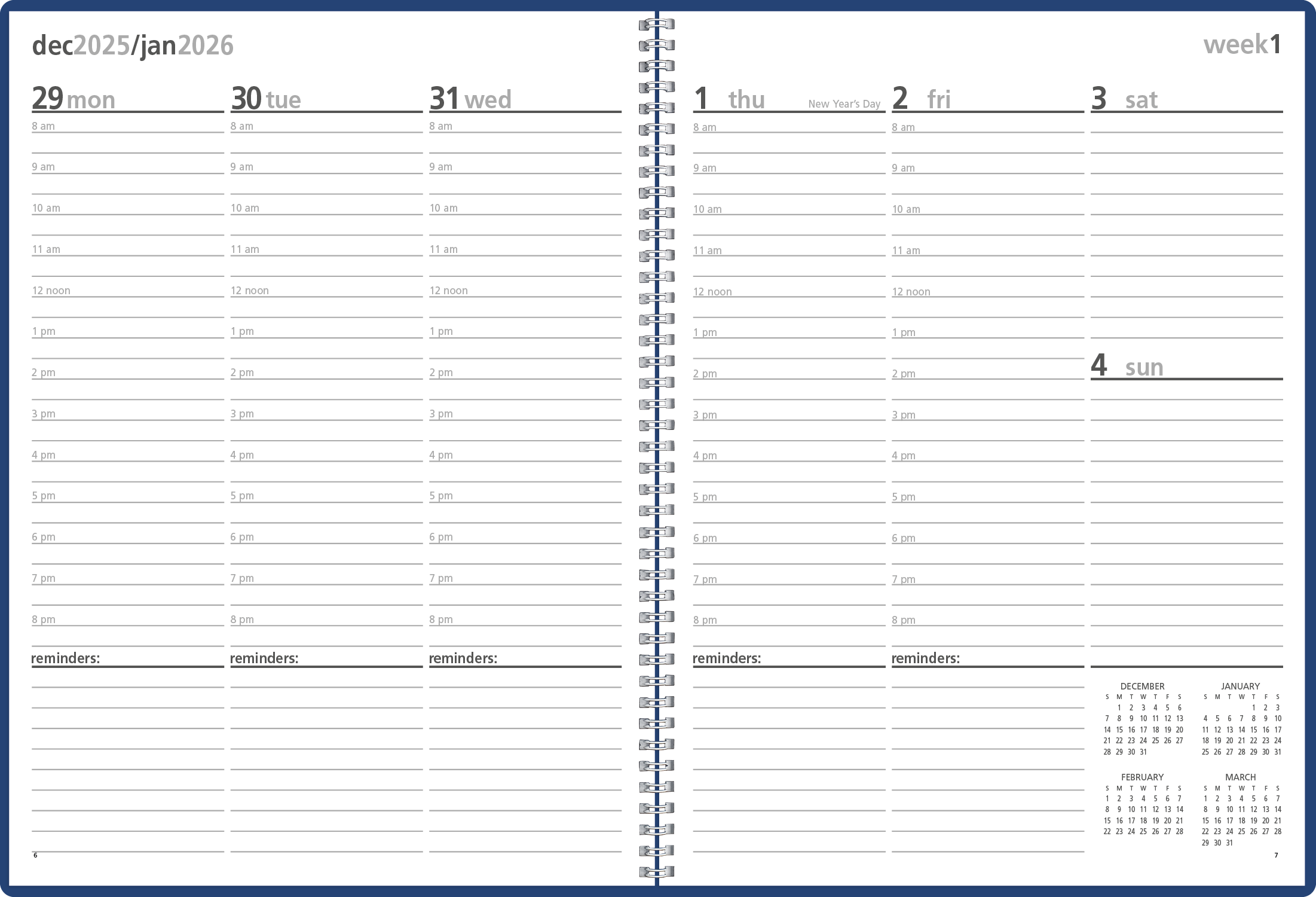 Triumph® Calendars Monthly & Weekly Planner 23