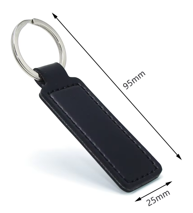 Pu Leather Car Personality Business Key Ring 3