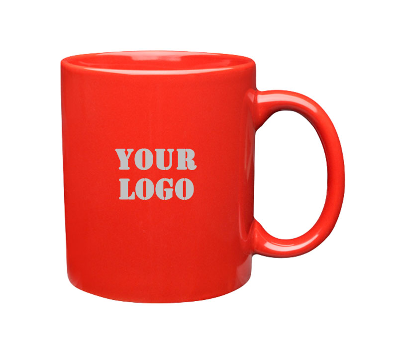 Colored Ceramic Mug, 11 oz. 9