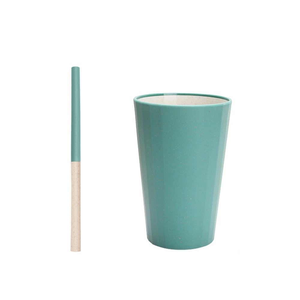Double Layer Wheat Straw Cup 3