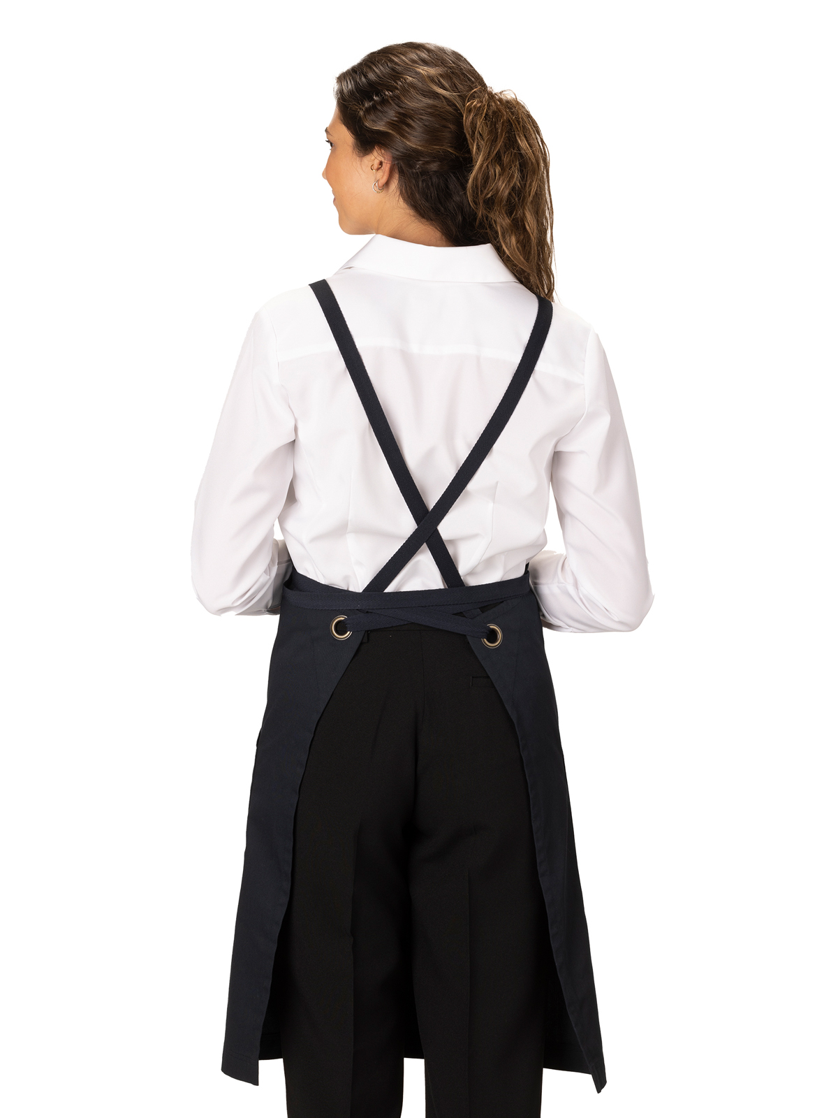 Edwards - Industries - Unisex Three-Pocket Twill Bib Apron 3