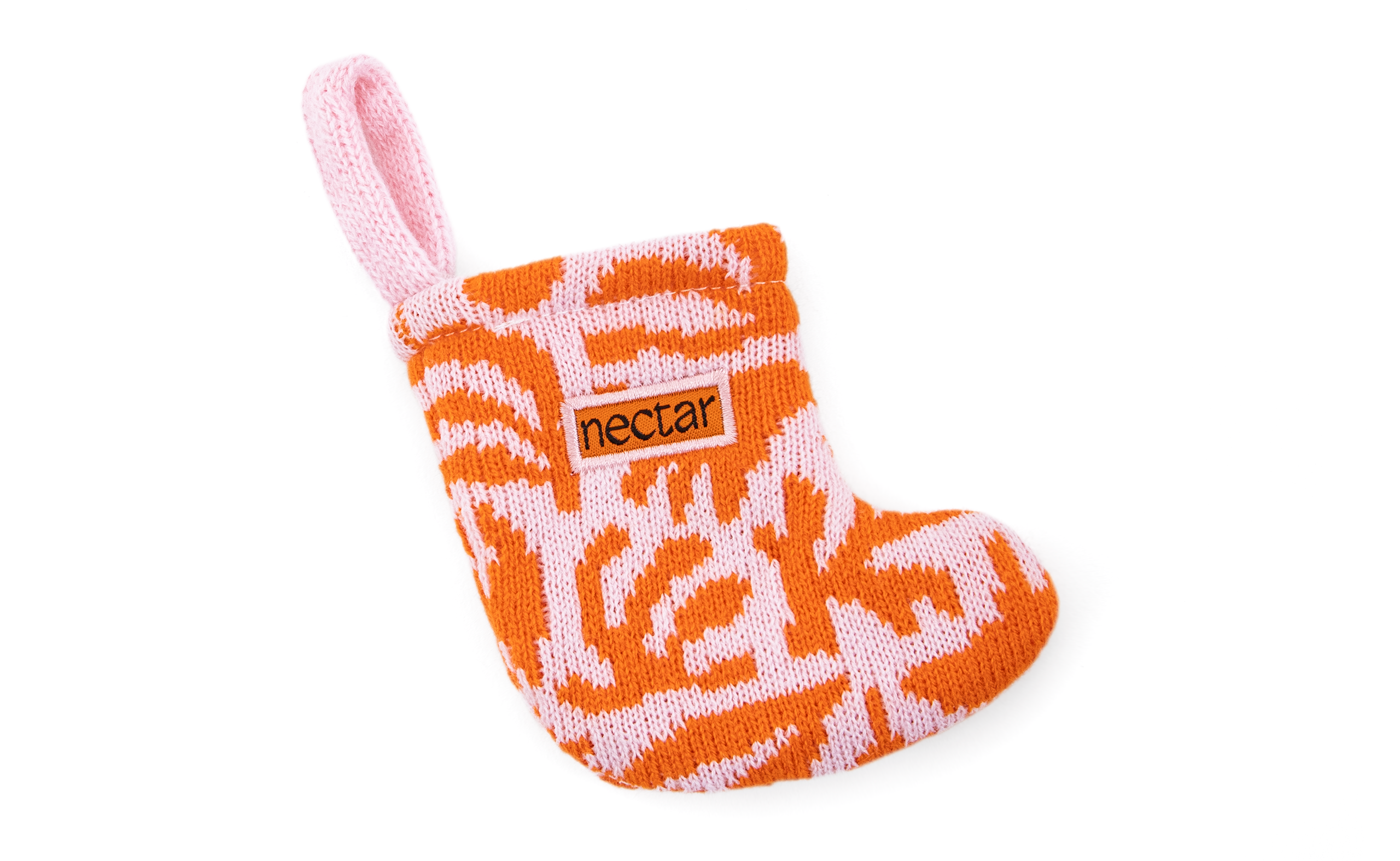 Mini Knit Holiday Stocking