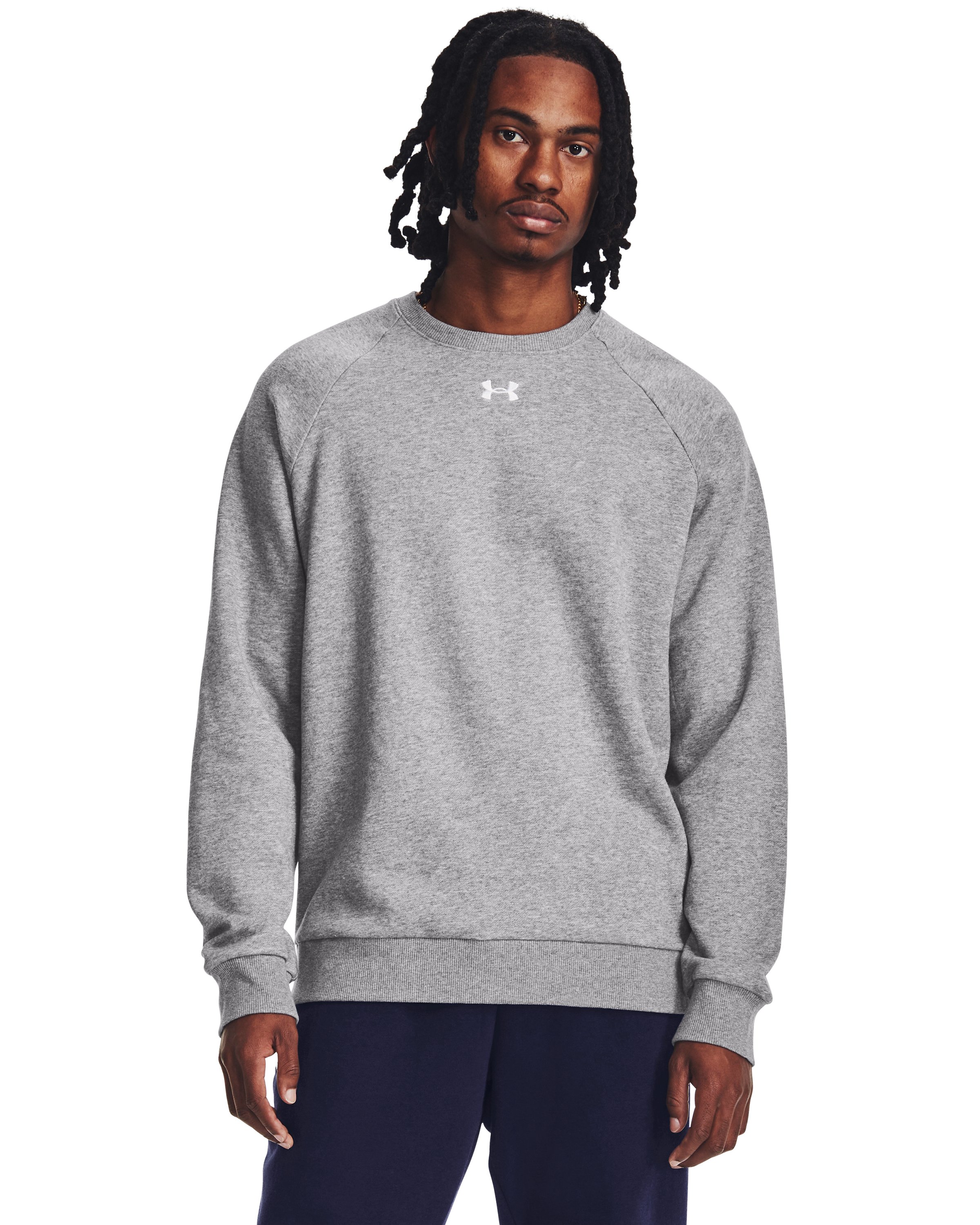 UA Rival Fleece Men's Crew 6