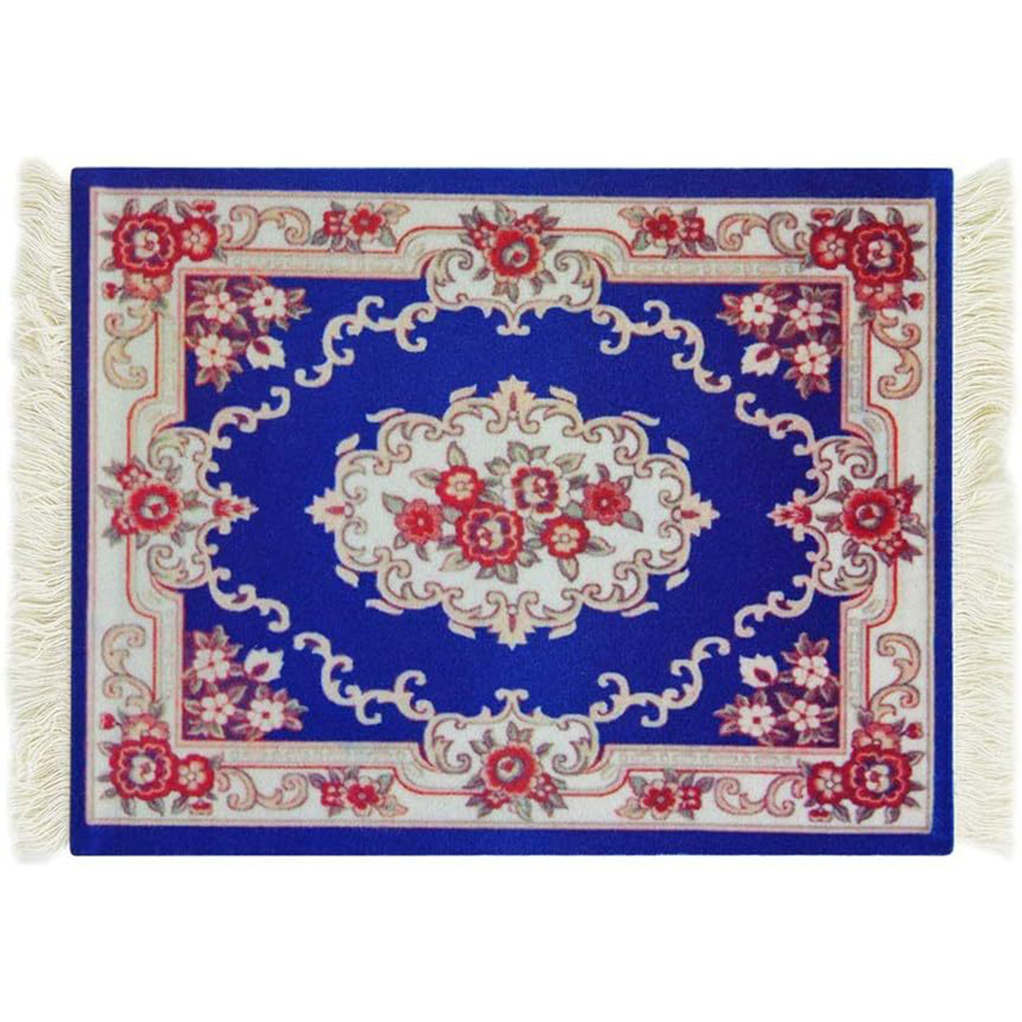 Fringe Edge Rug Mouse Pad Padded Protective Cloth Base 7.1" x 11" x 0.08" 5