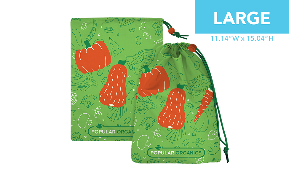 Full Color Cinch Pouch - Large 4