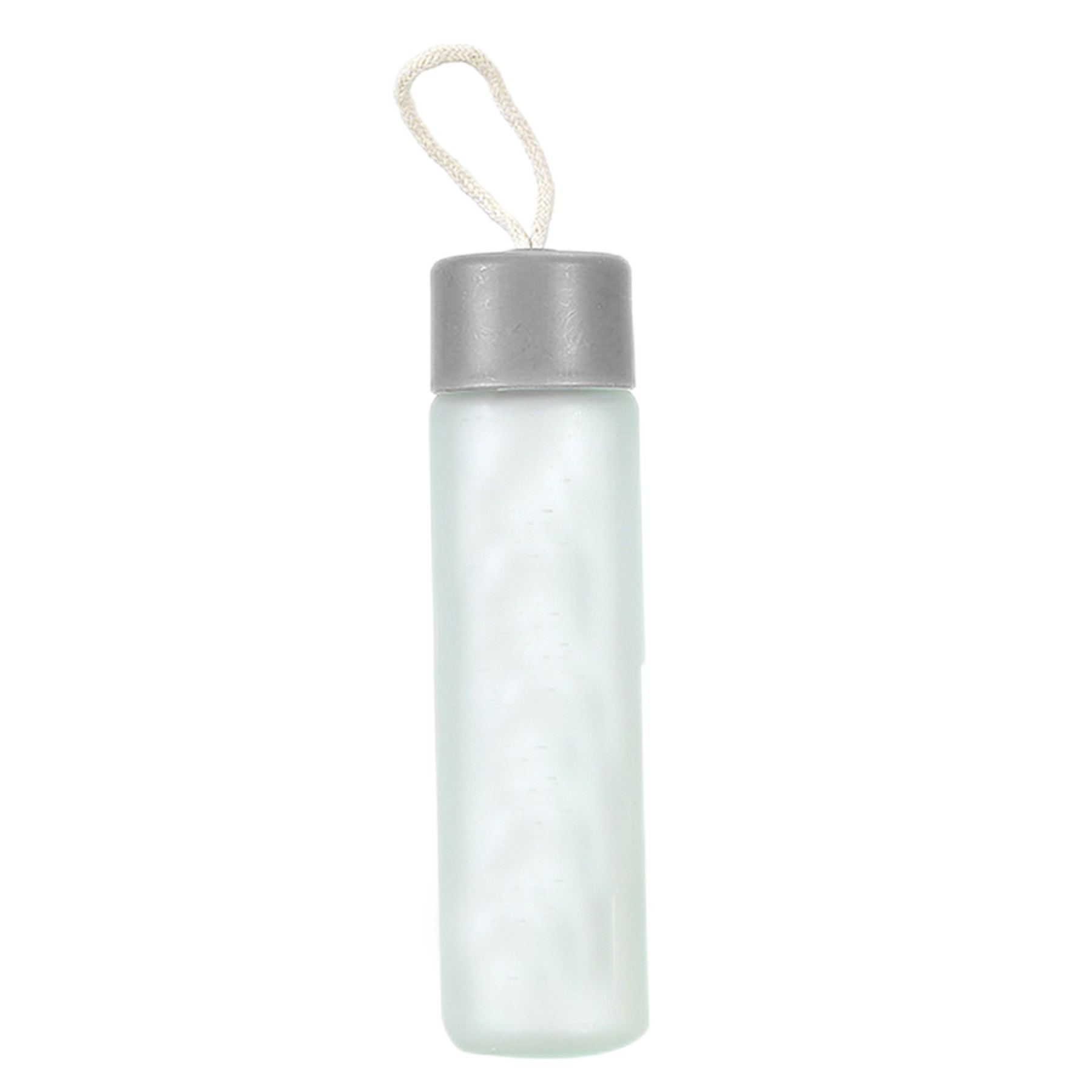 12 Oz Frosted Glass Water Bottle 3