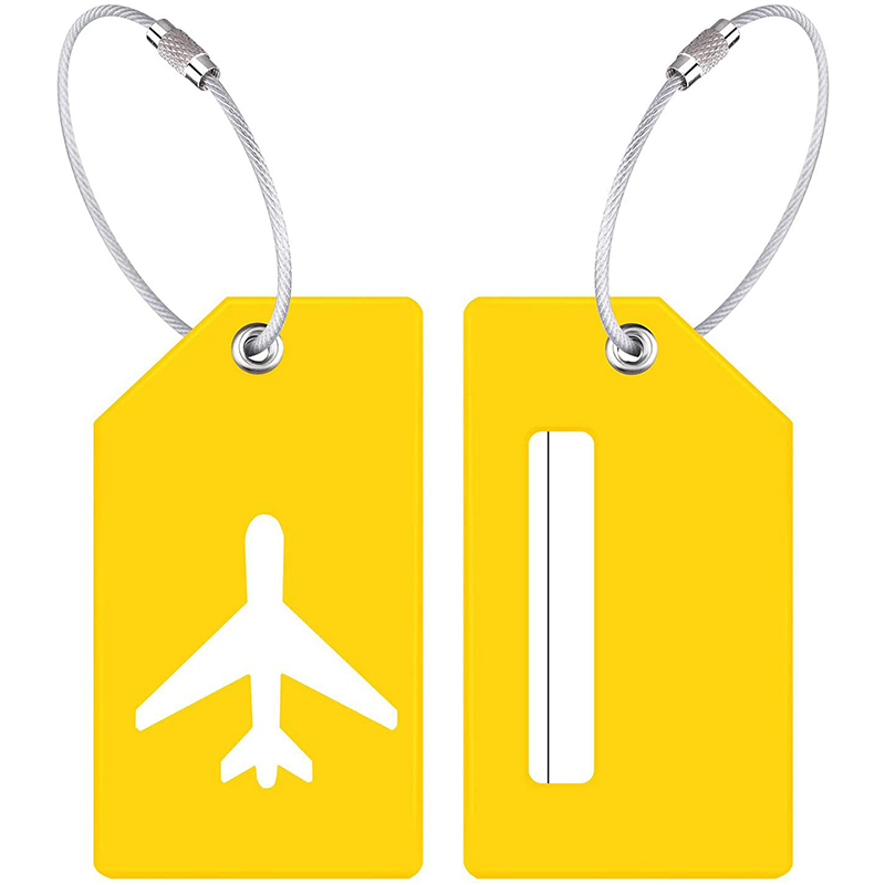 Silicone Luggage Tag with Name ID Card 14