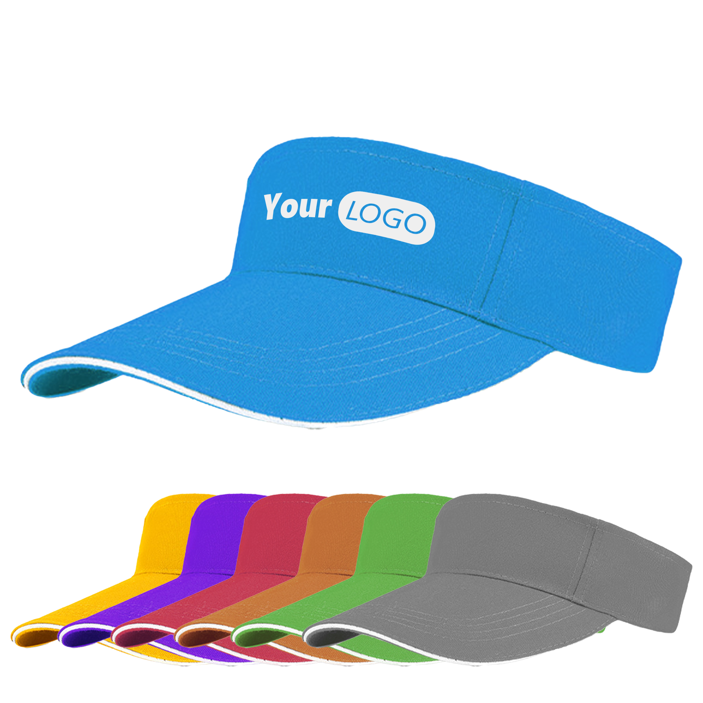 Cotton Customizable Sun Hat for Volunteers 3