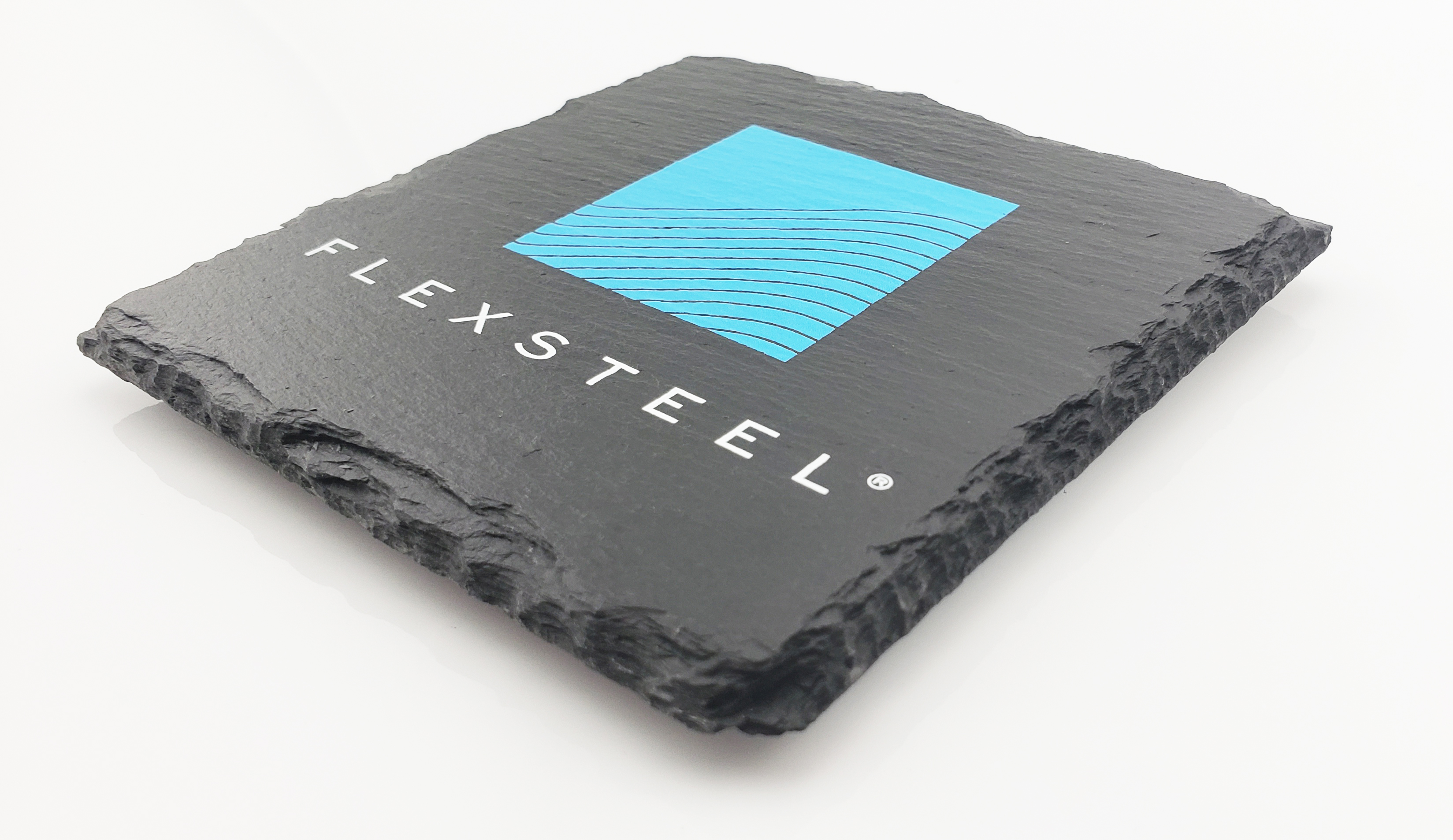Slate Square Coasters with Full Color Imprint 1